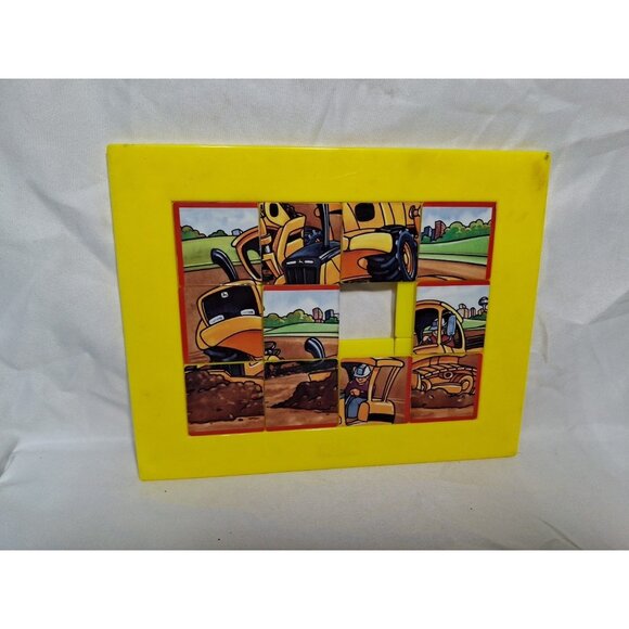ERTL John Deere Tractor 2 Double Sided Sliding Tile Kid's Brainteaser Puzzle - Picture 2 of 5